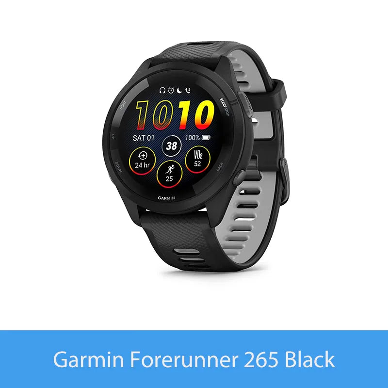 Garmin Forerunner 265 GPS Smartwatch With AMOLED And Heart Rate Tracking