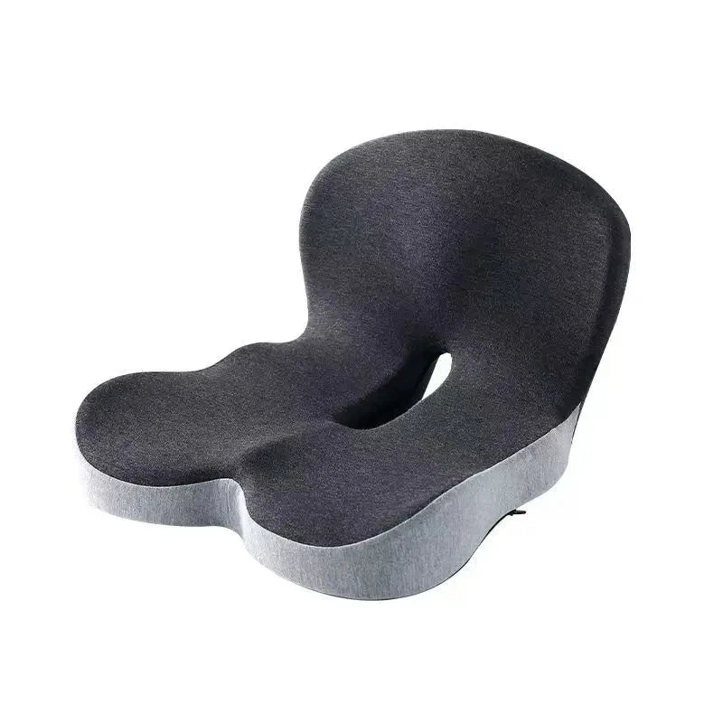 Ergonomic Lumbar Support Seat Cushion With Washable Cover