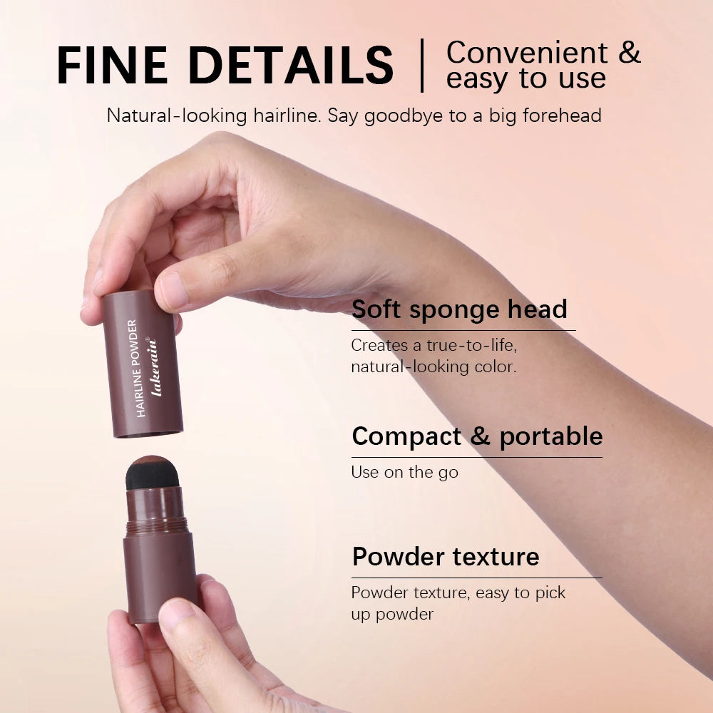 Waterproof Hairline Powder For Natural Looking Hair Gap Coverage