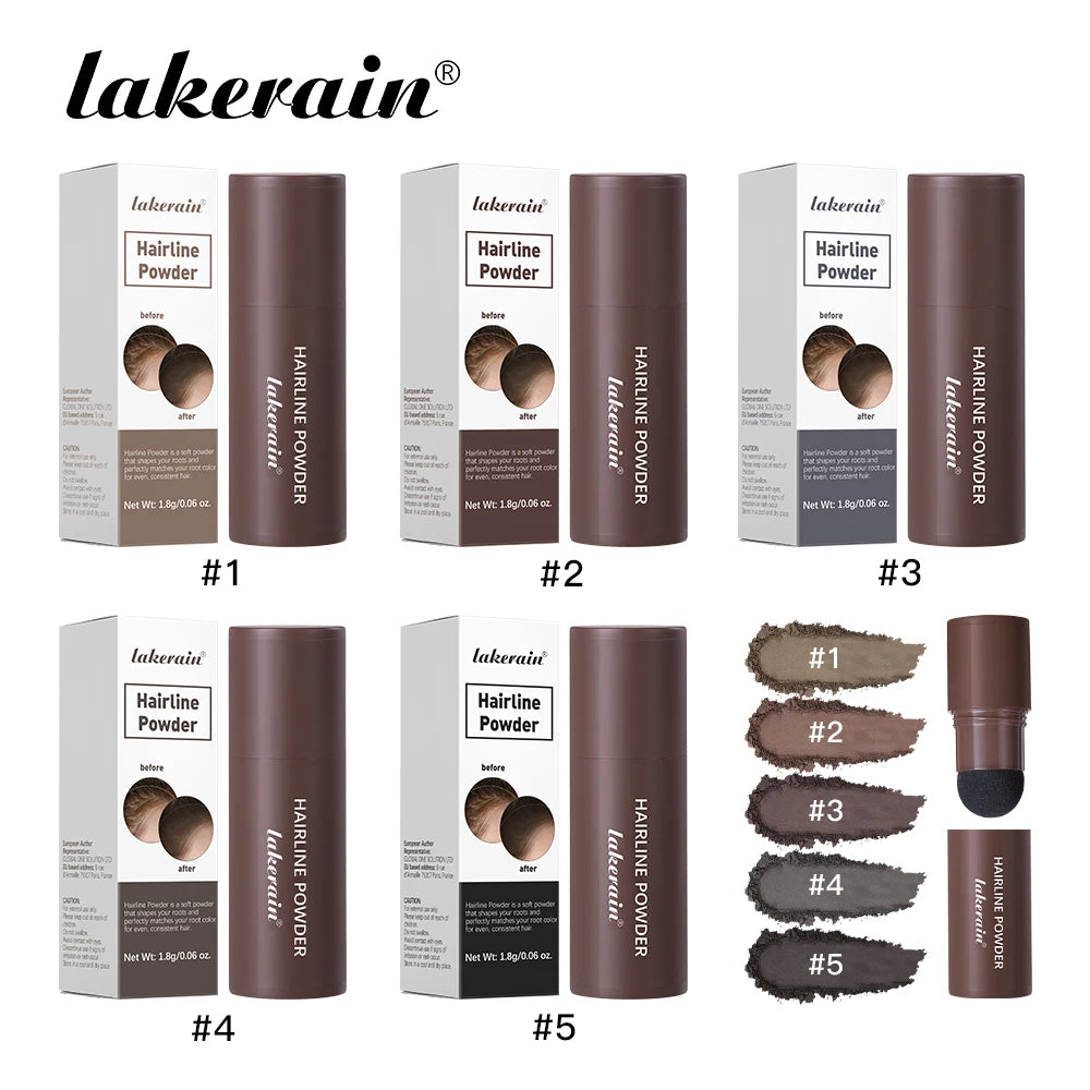 Waterproof Hairline Powder For Natural Looking Hair Gap Coverage