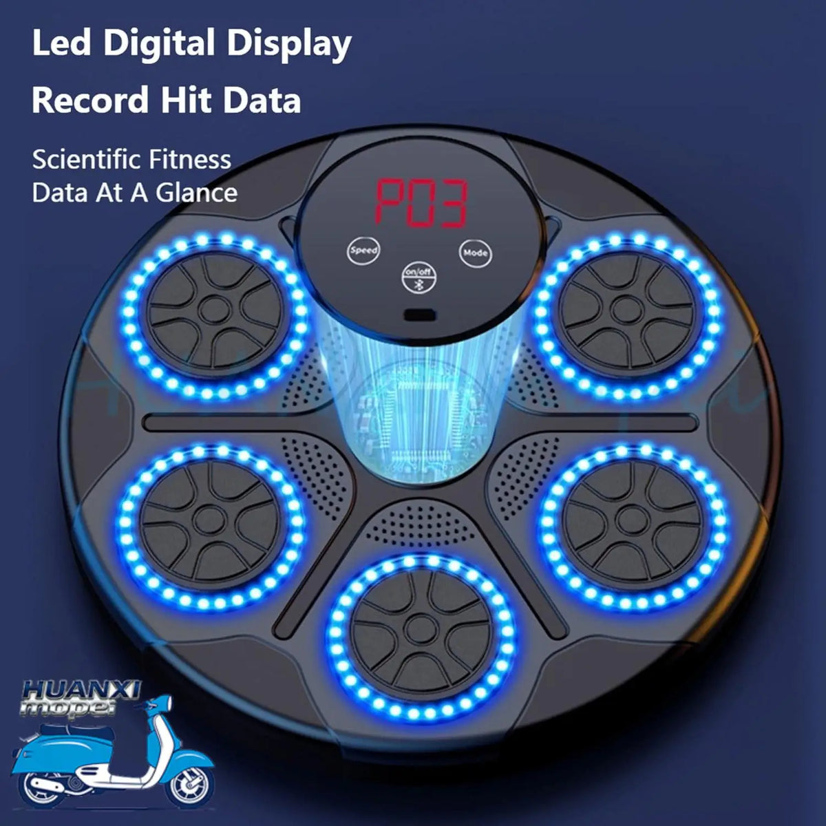 Intelligent Music Boxing Machine With LED Display And Bluetooth
