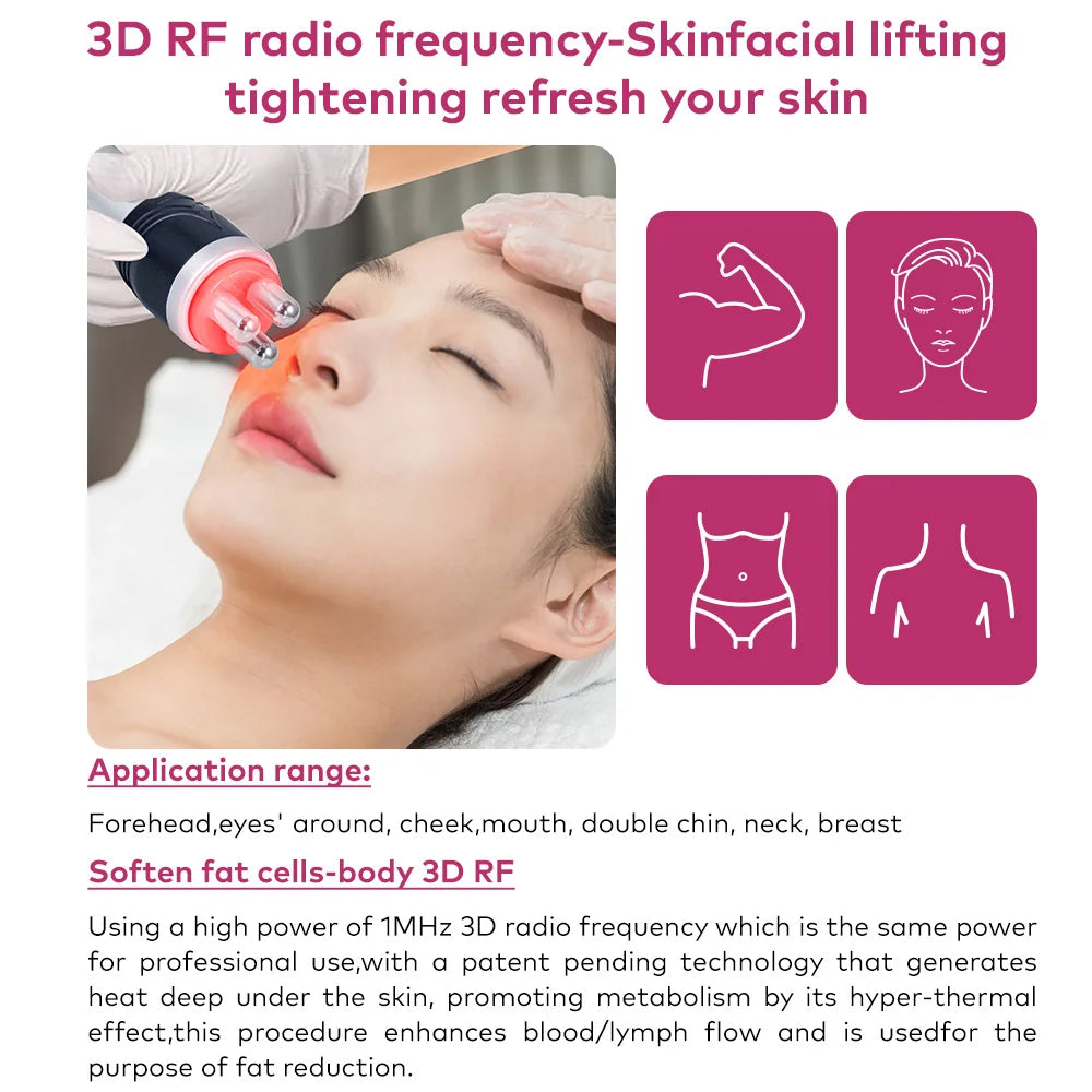 Ultrasonic Cavitation Body Slimming and Facial Skin Tightening Machine
