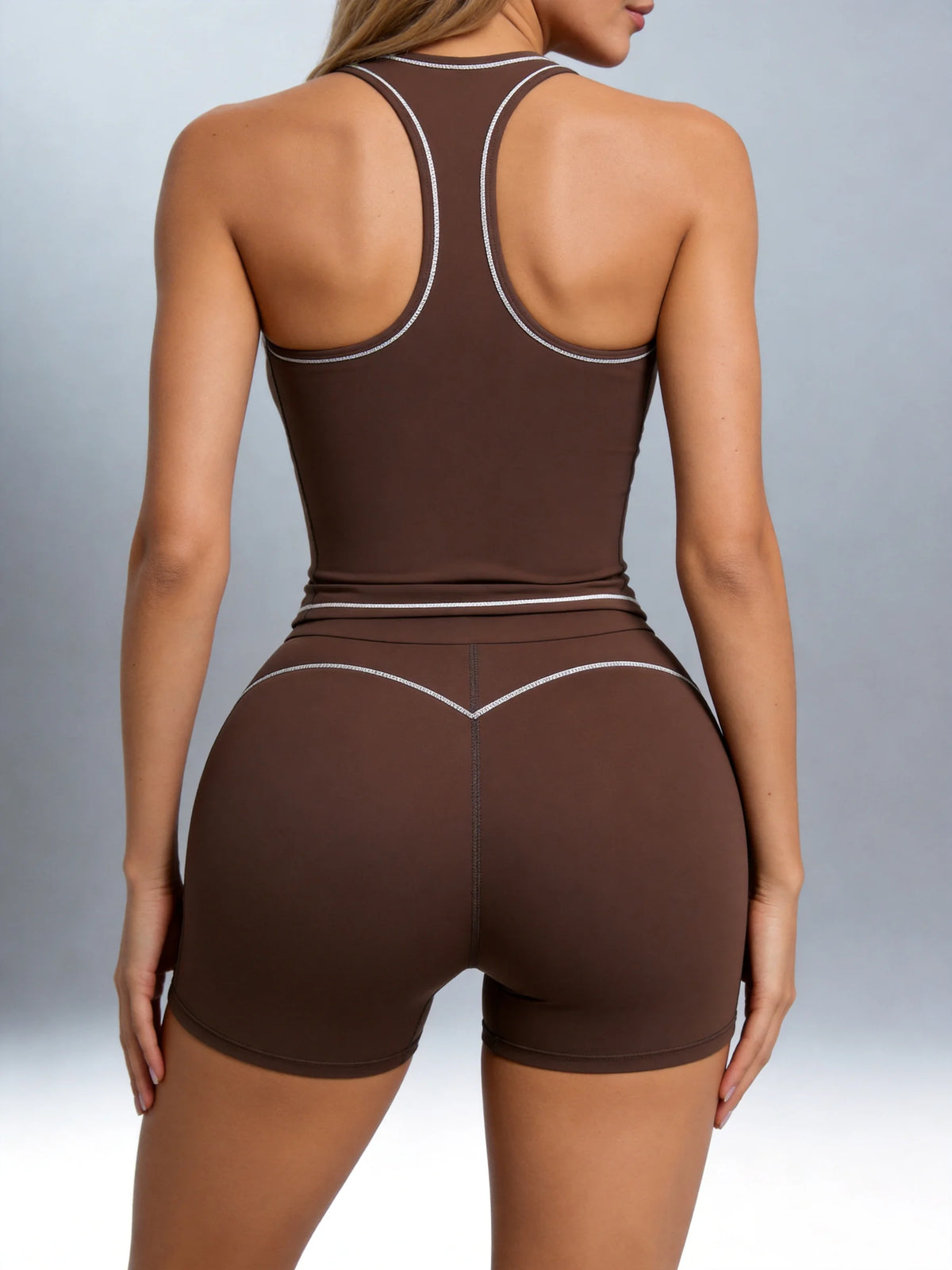 Airila Women's Two Piece Yoga Set With Removable Pad Shorts