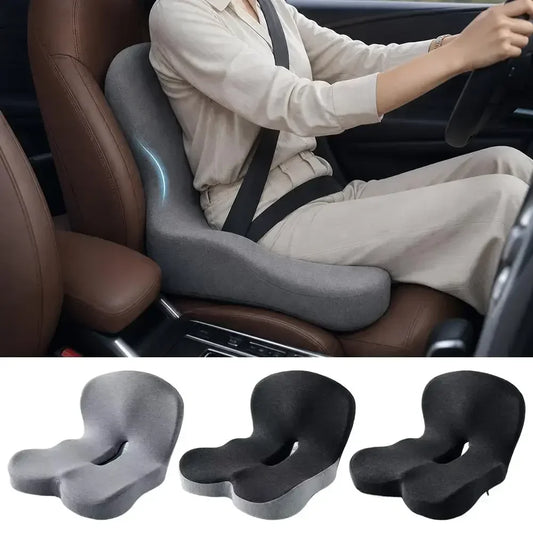 Memory Foam Coccyx Support Seat Cushion For Office And Car