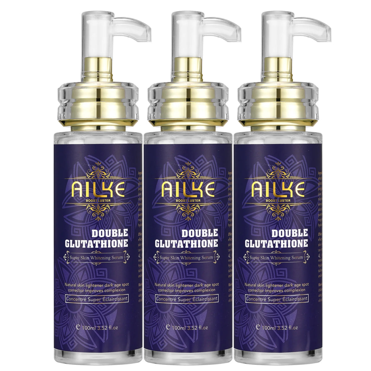 AILKE Glutathione Brightening Essence For Moisturized Even Toned Skin