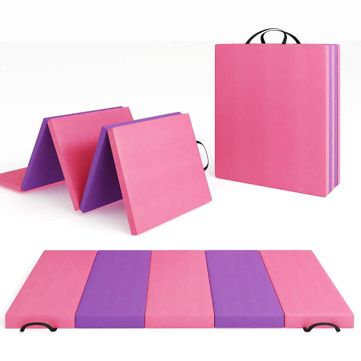 HiMISS Folding Gymnastics Exercise Mat For Yoga Pilates And Aerobics
