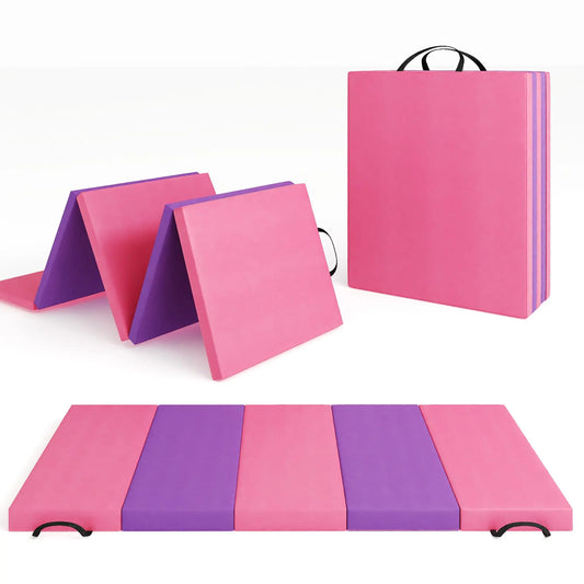 HiMISS Folding Gymnastics Exercise Mat For Yoga Pilates And Aerobics