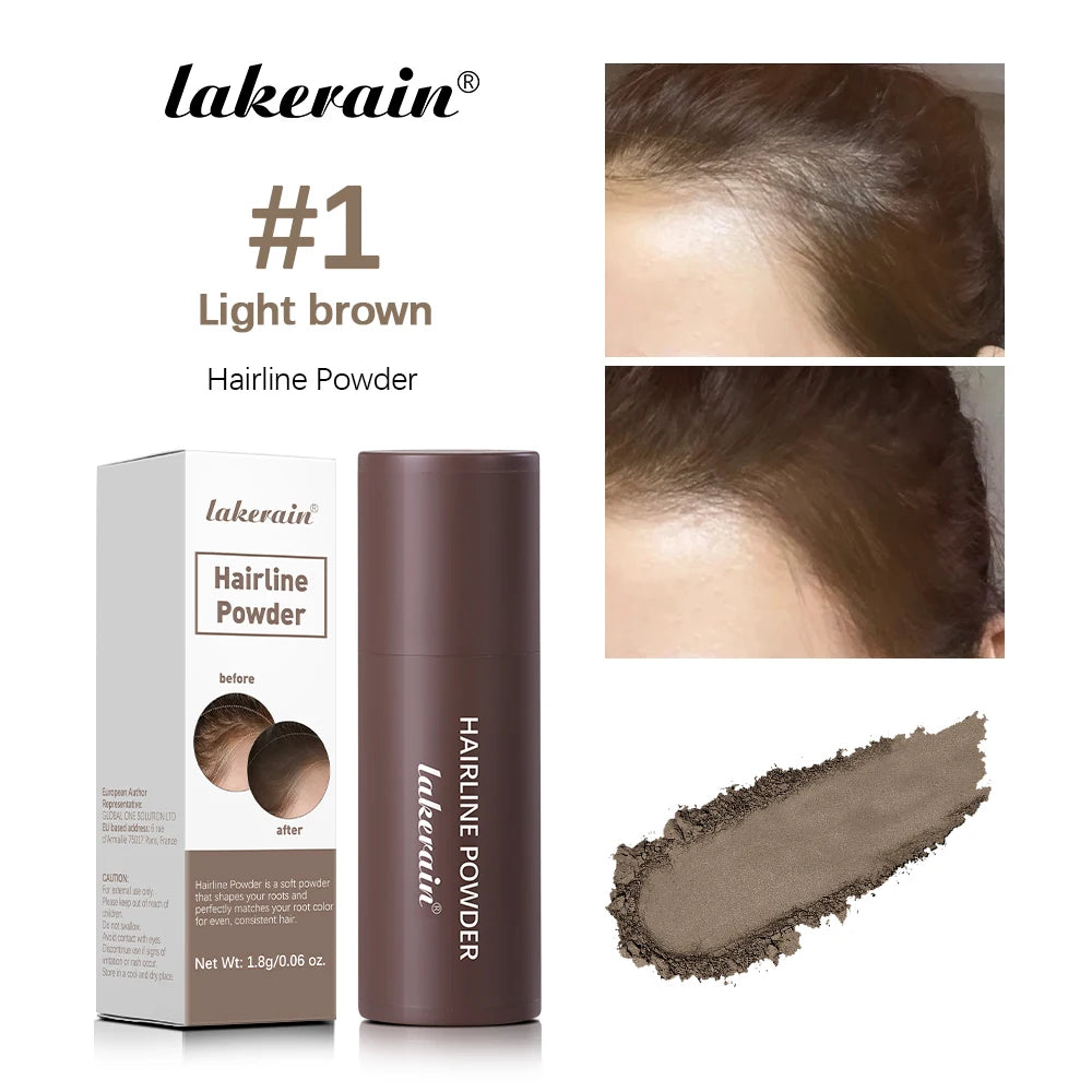 Waterproof Hairline Powder For Natural Looking Hair Gap Coverage