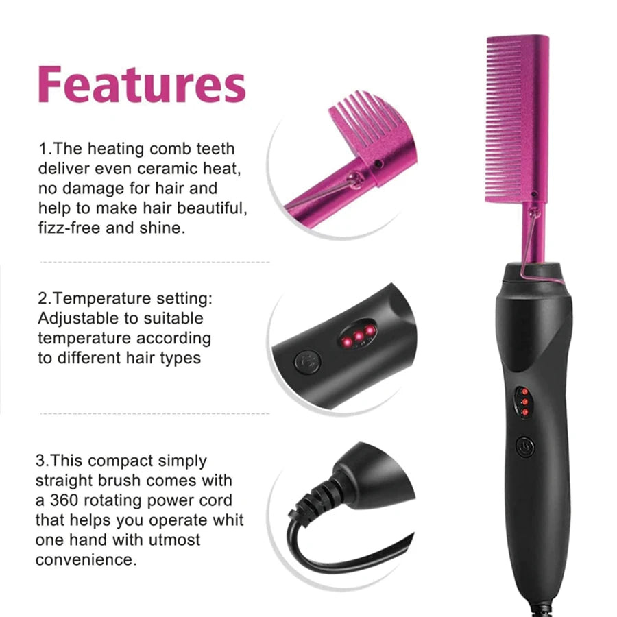 GOIPLE Hair Care Set with Moisturizing Spray, Scalp Oil and Detangle Comb for Locs, Braids, Twists and Natural Hair
