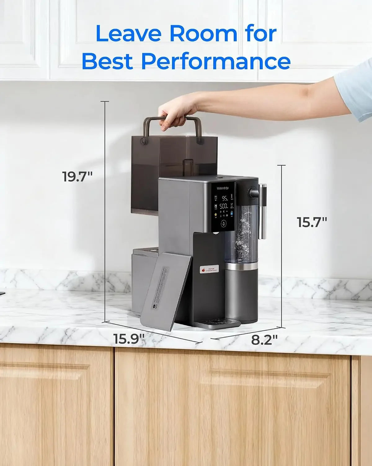 A2 Countertop Reverse Osmosis Hot And Cold Water Cooler