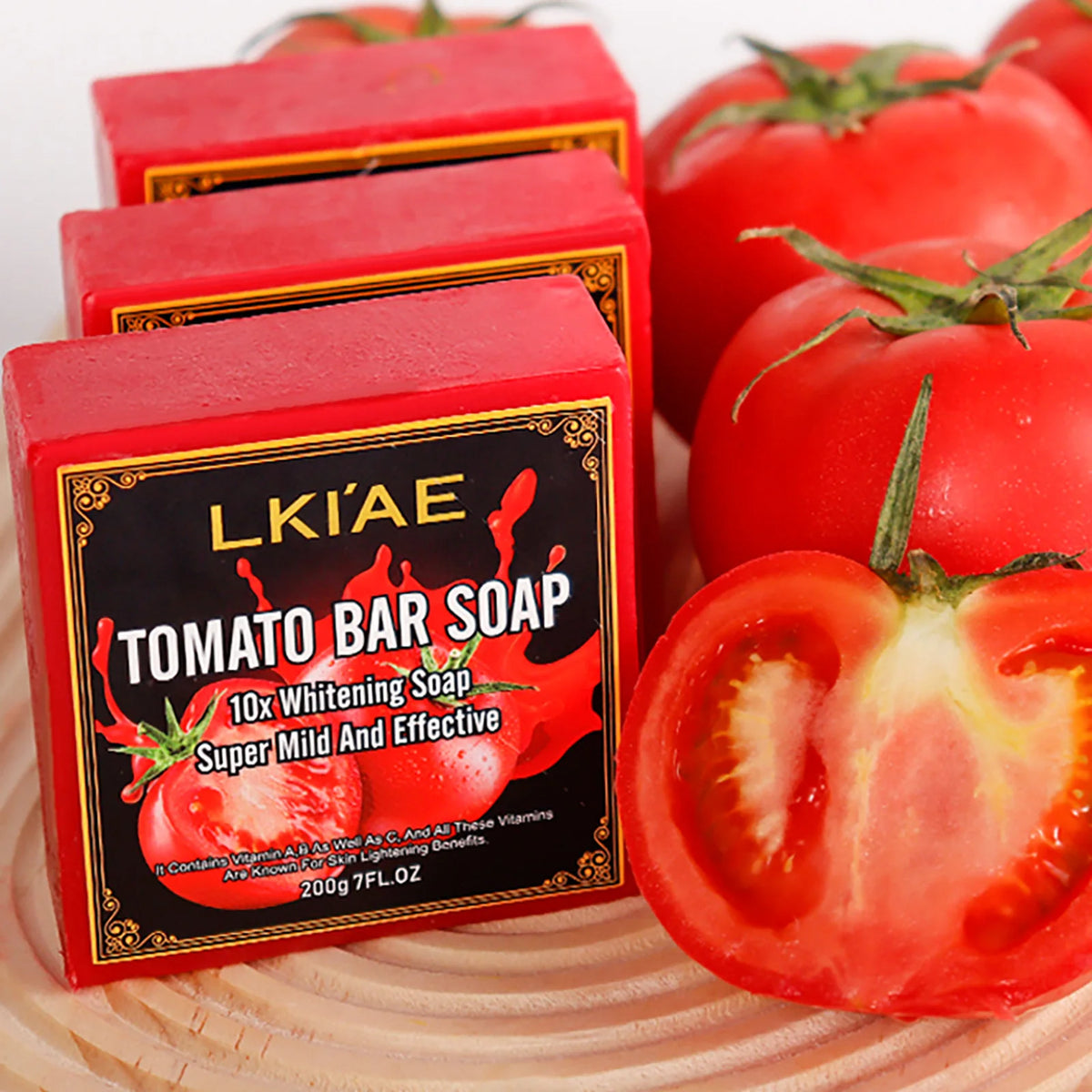 AILKE Organic Tomato Soap Bar For Deep Cleansing And Moisturizing