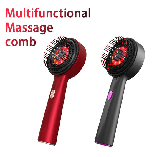 Foreverlily Electric Scalp Massage Comb With Red Light Therapy