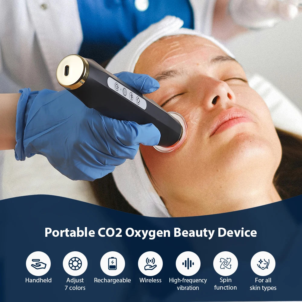 Iebilif CO2 Oxygen Bubble Facial Machine For Home Skin Care