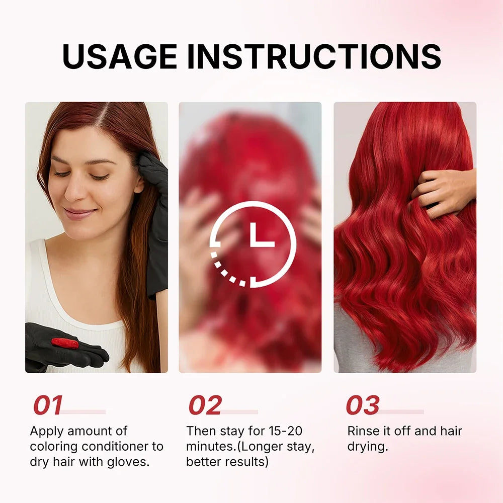 Karseell Hydrating Color Depositing Hair Conditioner Enhances Vibrant Tones