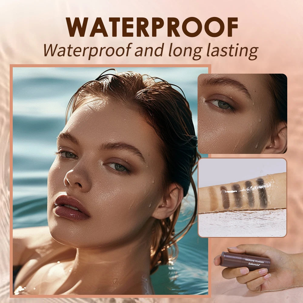 Waterproof Hairline Powder For Natural Looking Hair Gap Coverage