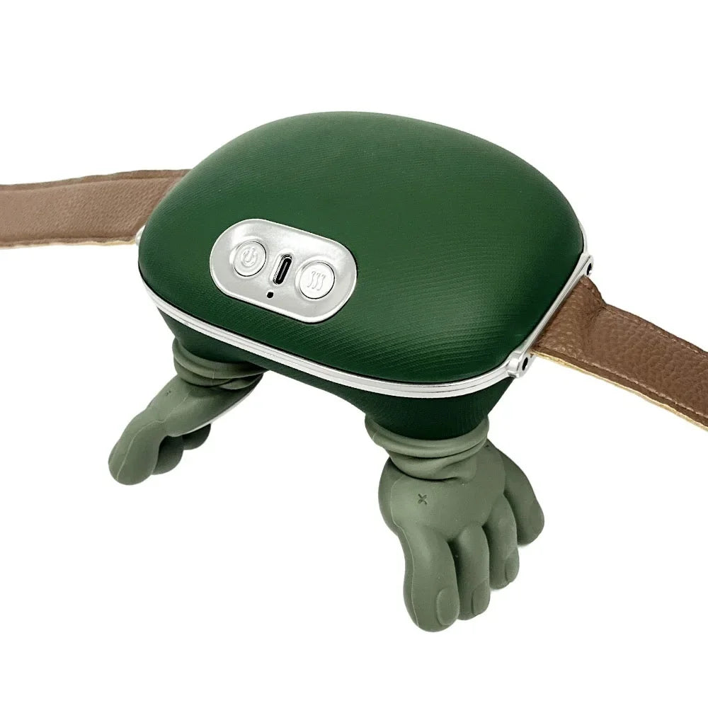 Wireless 4D Kneading Neck And Shoulder Massager With Brushless Motor