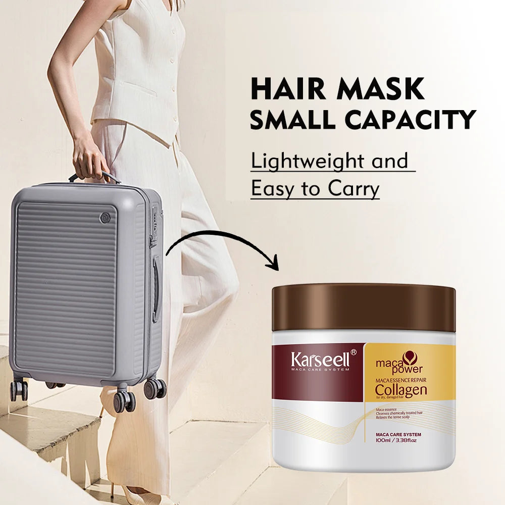 Karseell Collagen Hair Mask Deep Repair Argan Oil Treatment