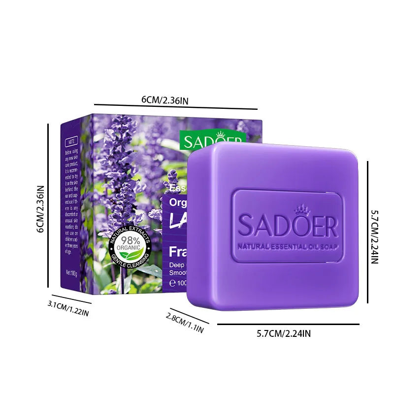 Handmade Face And Body Soap Set With Gentle Moisturizing Care