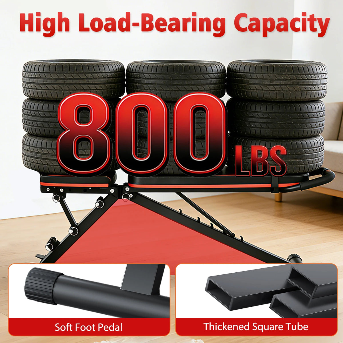 Foldable Multi Functional Dumbbell Weight Bench for Full Body Workouts