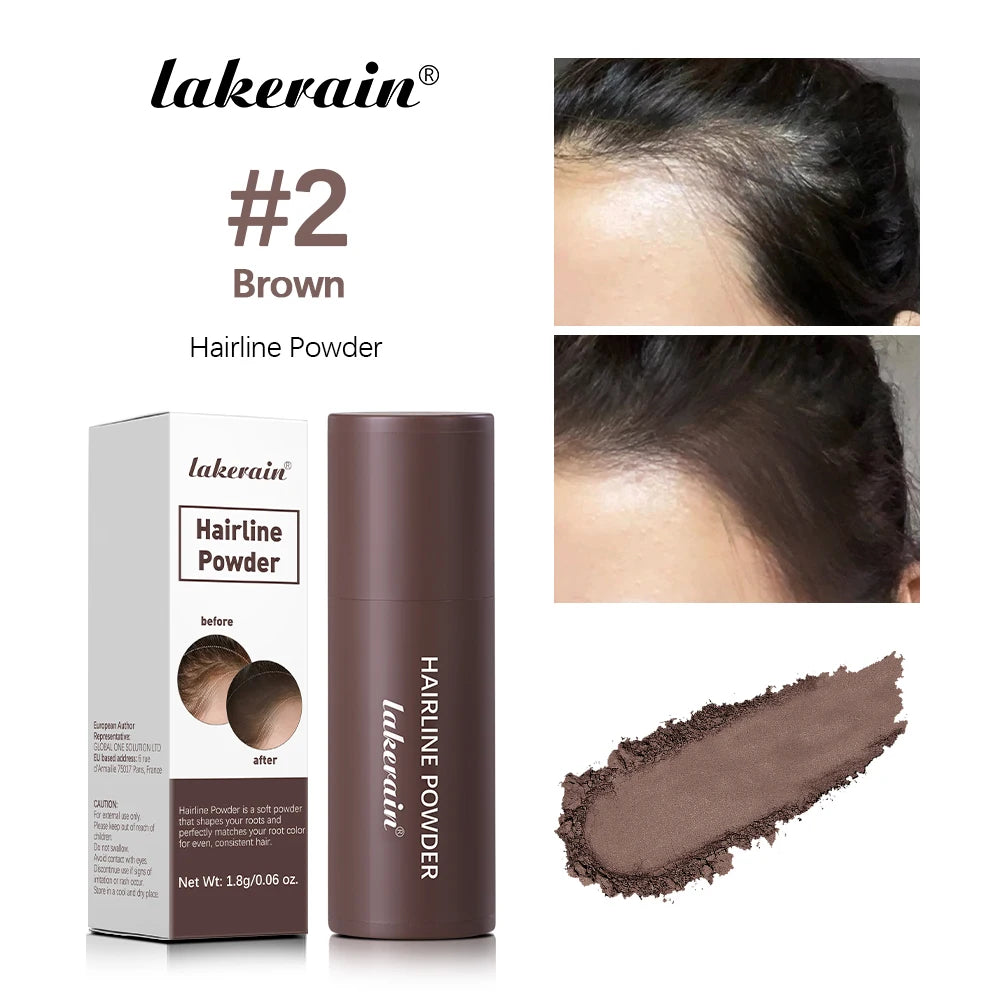 Waterproof Hairline Powder For Natural Looking Hair Gap Coverage
