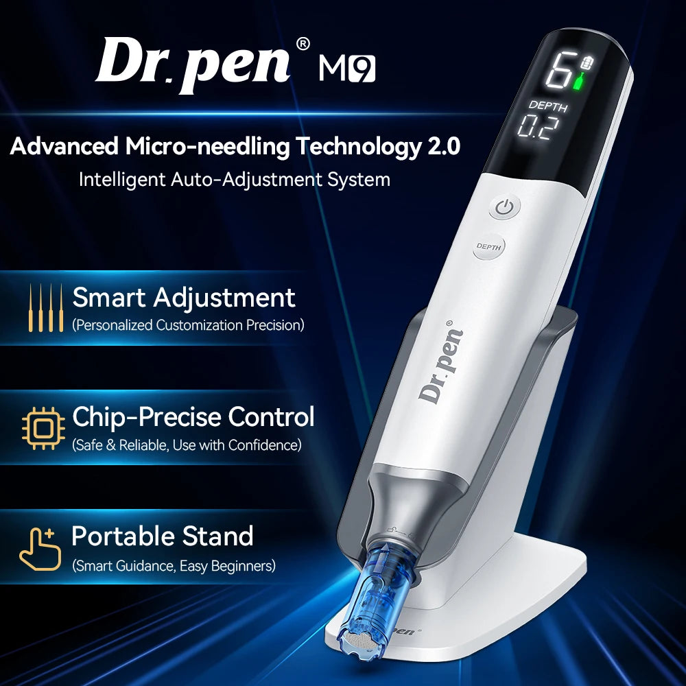 Dr Pen M9 Microneedling Device With Hello Face LED Mask