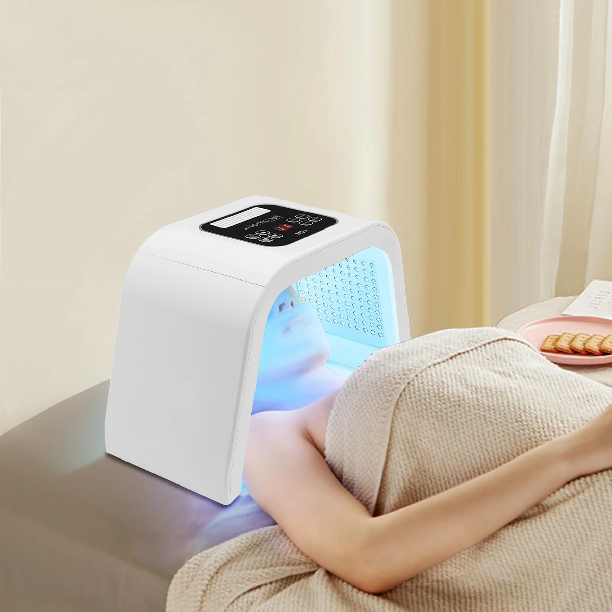 LED Facial Skin Care Light Therapy Machine for Beauty Salons