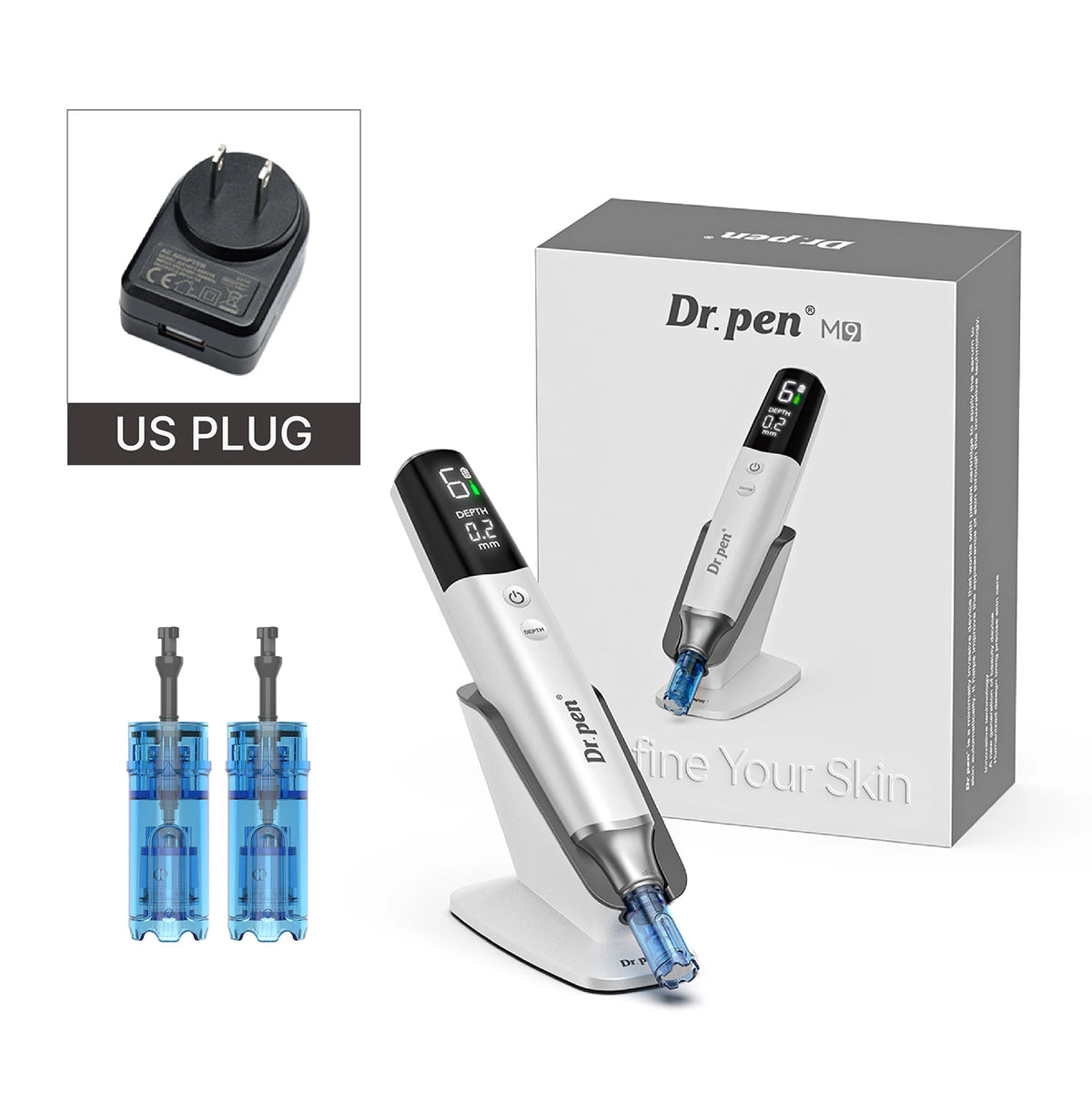 Dr Pen M9 Microneedling Device With Hello Face LED Mask