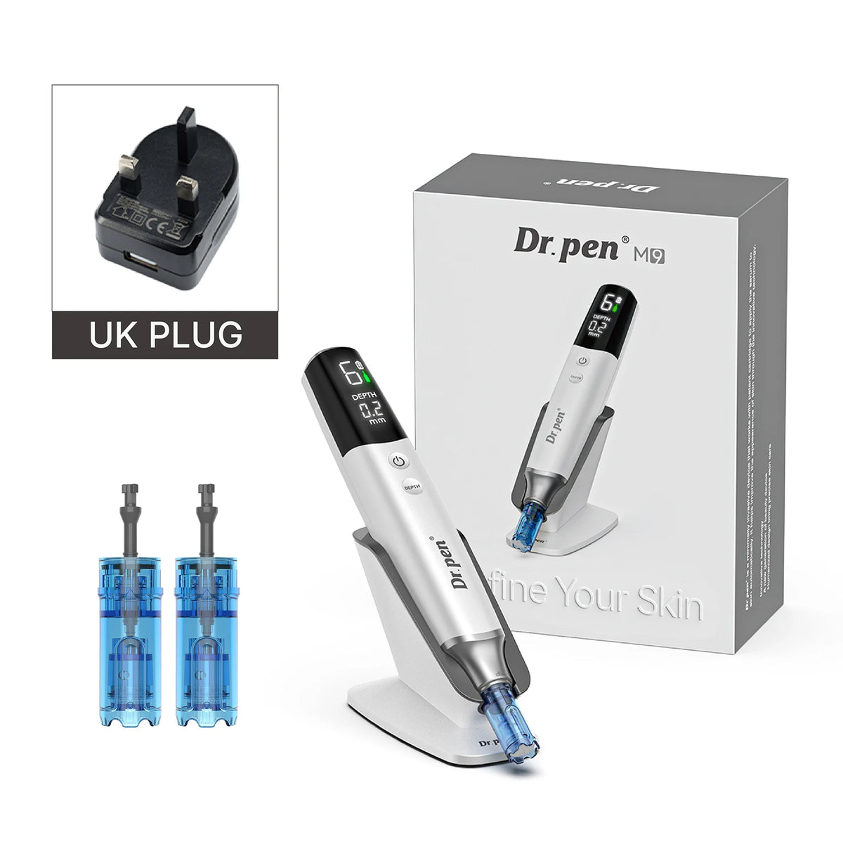 Dr Pen M9 Microneedling Device With Hello Face LED Mask